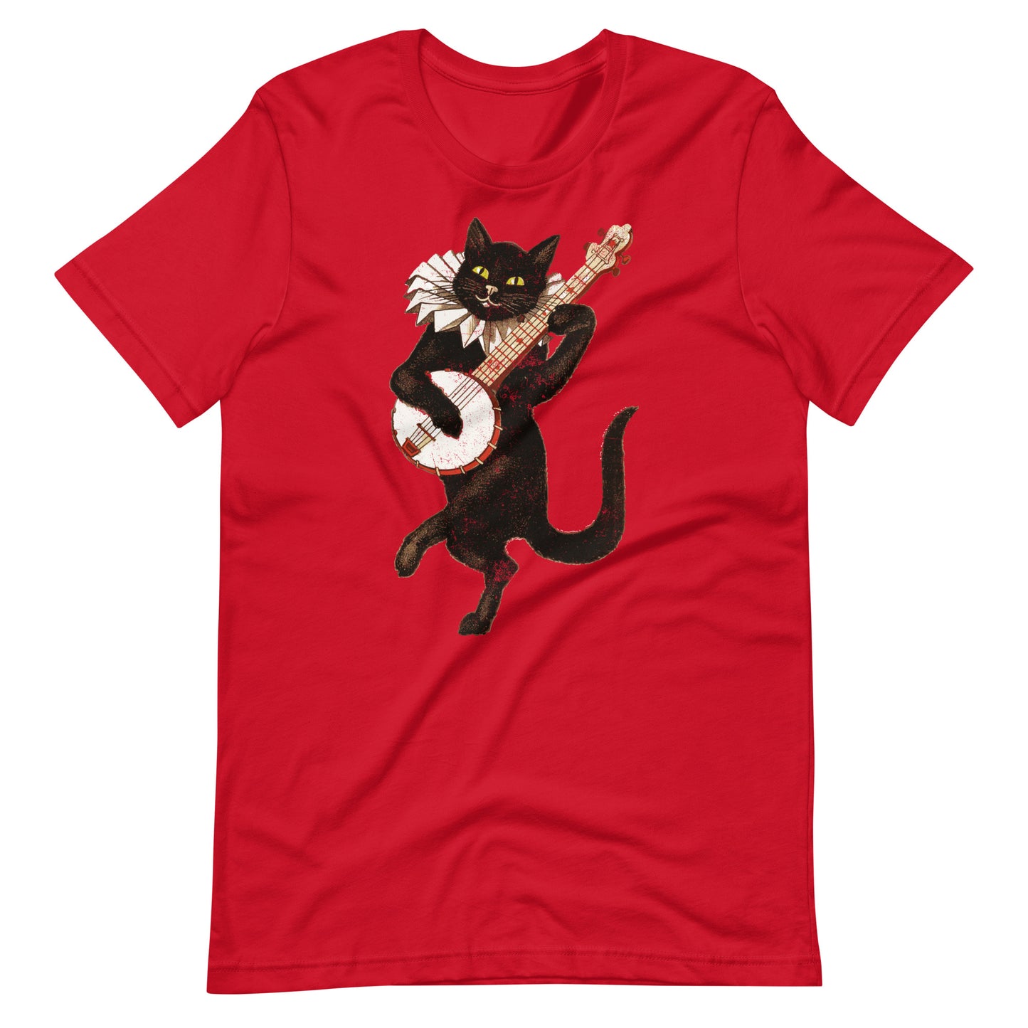 Cat Banjo Unisex t-shirt