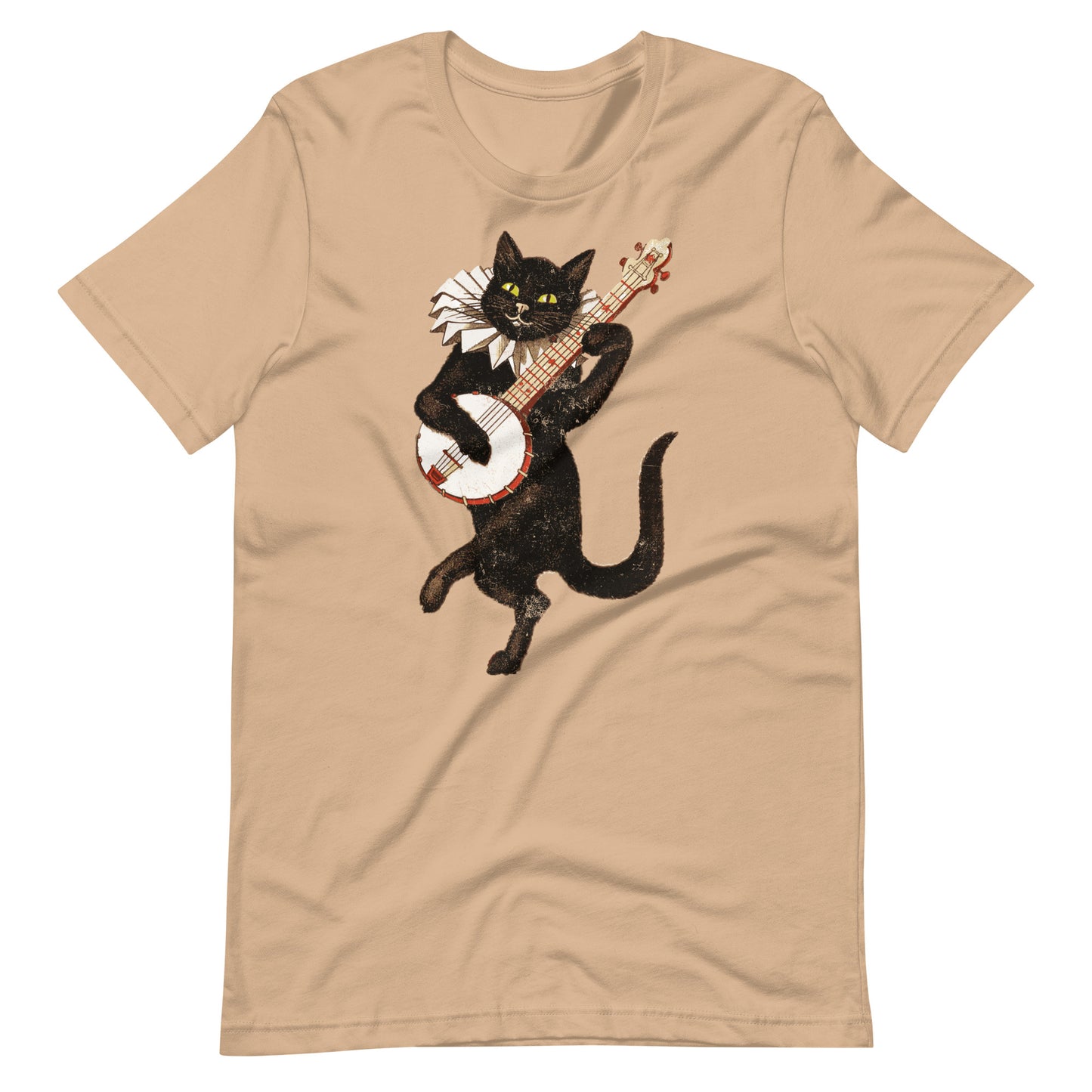 Cat Banjo Unisex t-shirt